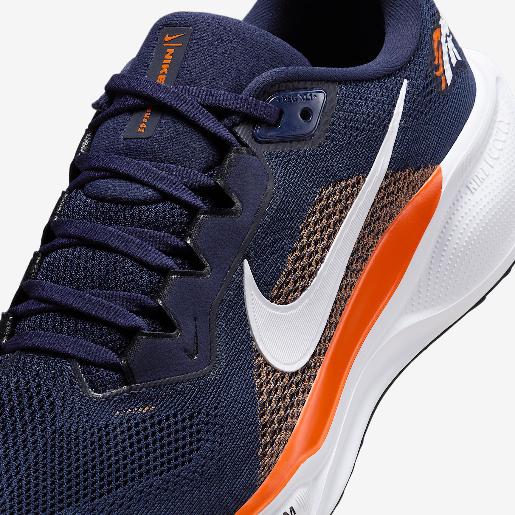 Denver Broncos Pegasus 41 Men's Nike NFL Road Running Shoes Product Image