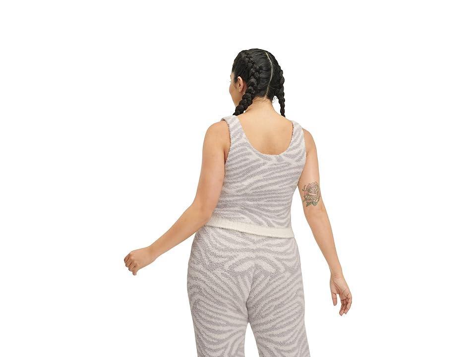 UGG Dulcie tank (Metal Grey Zebra) Women's Pajama Sets Product Image