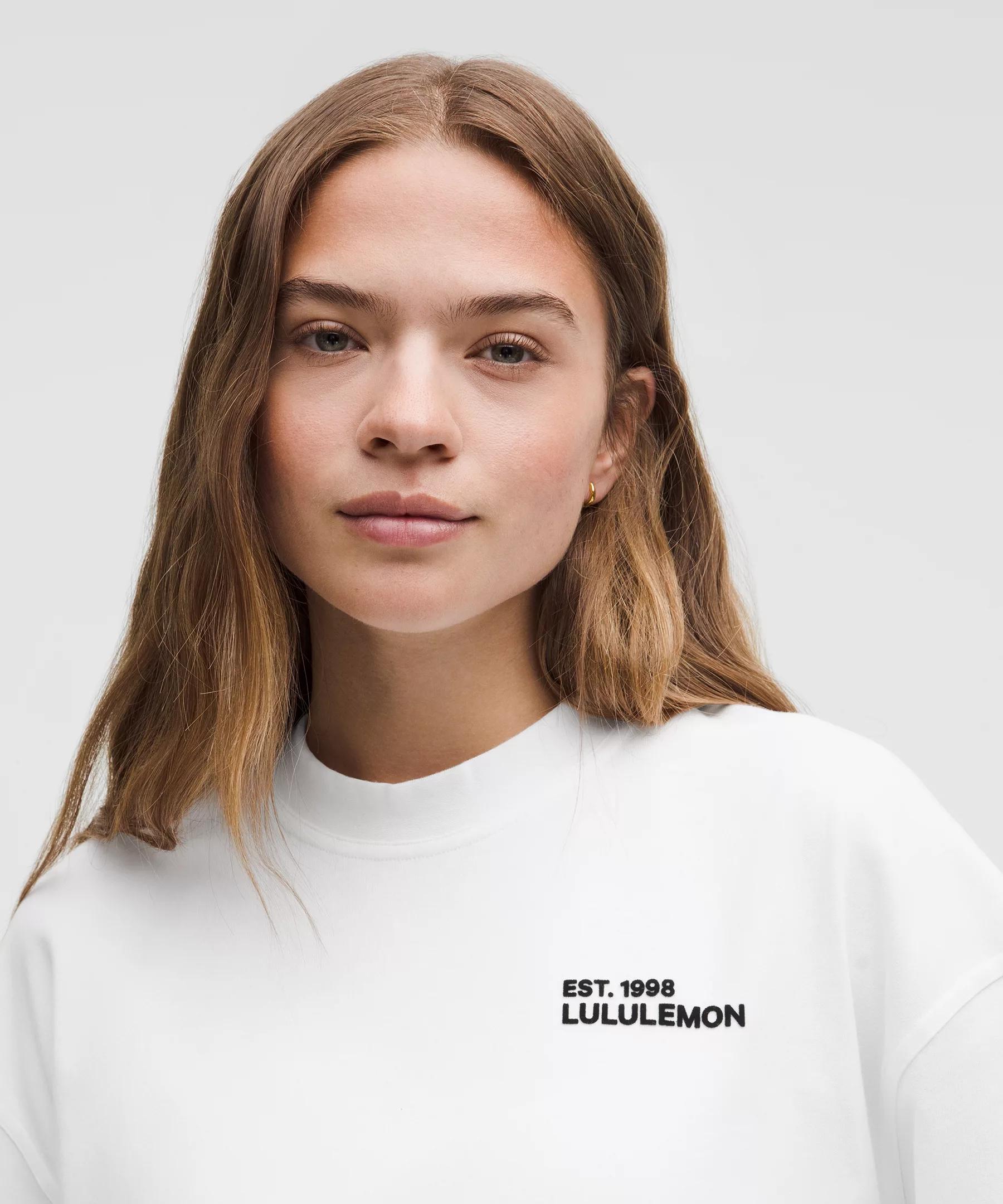 Heavyweight Cotton Crewneck Long-Sleeve Shirt Product Image