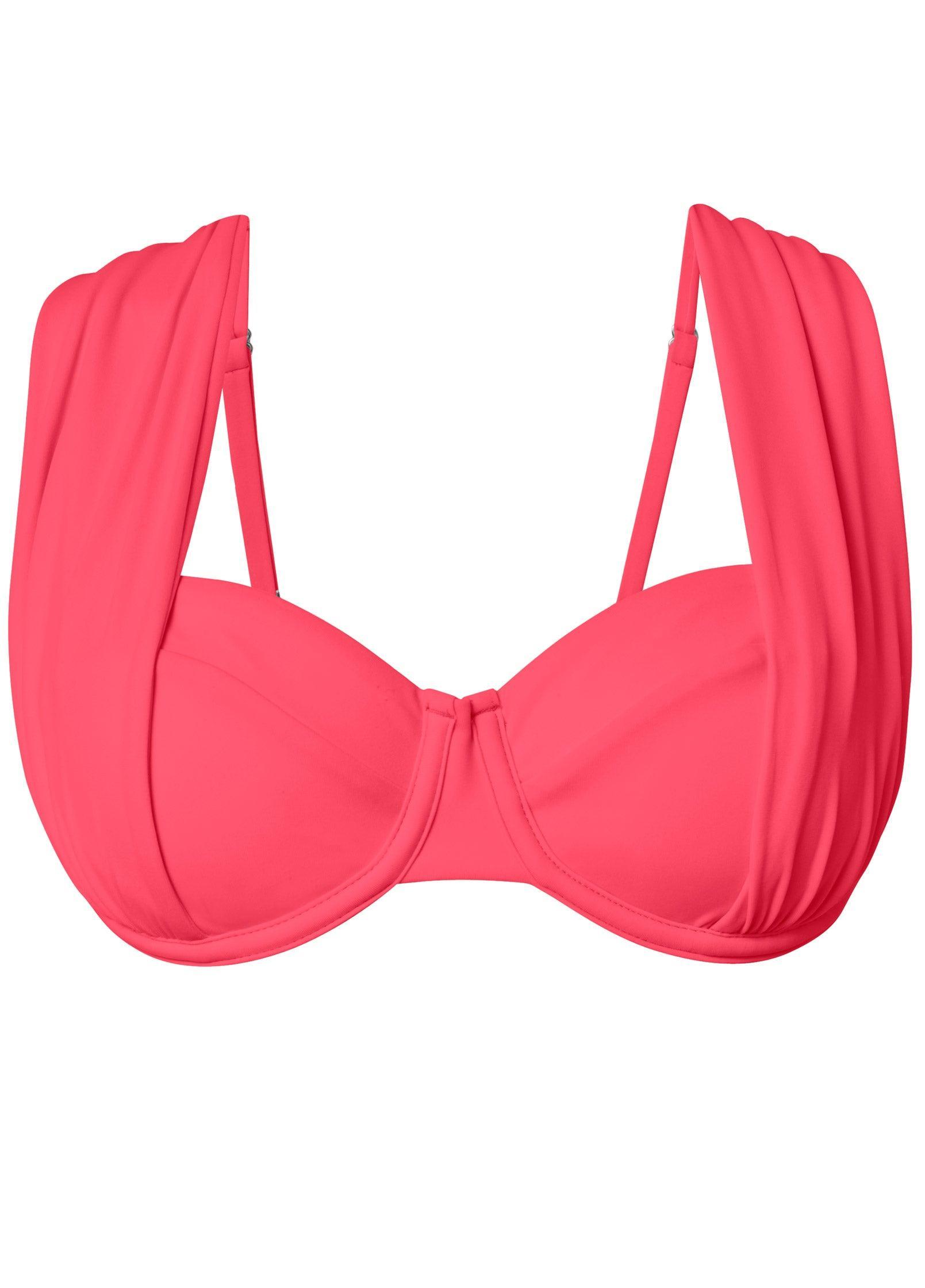 The Uplift Marilyn Top - Sunset Pink Product Image