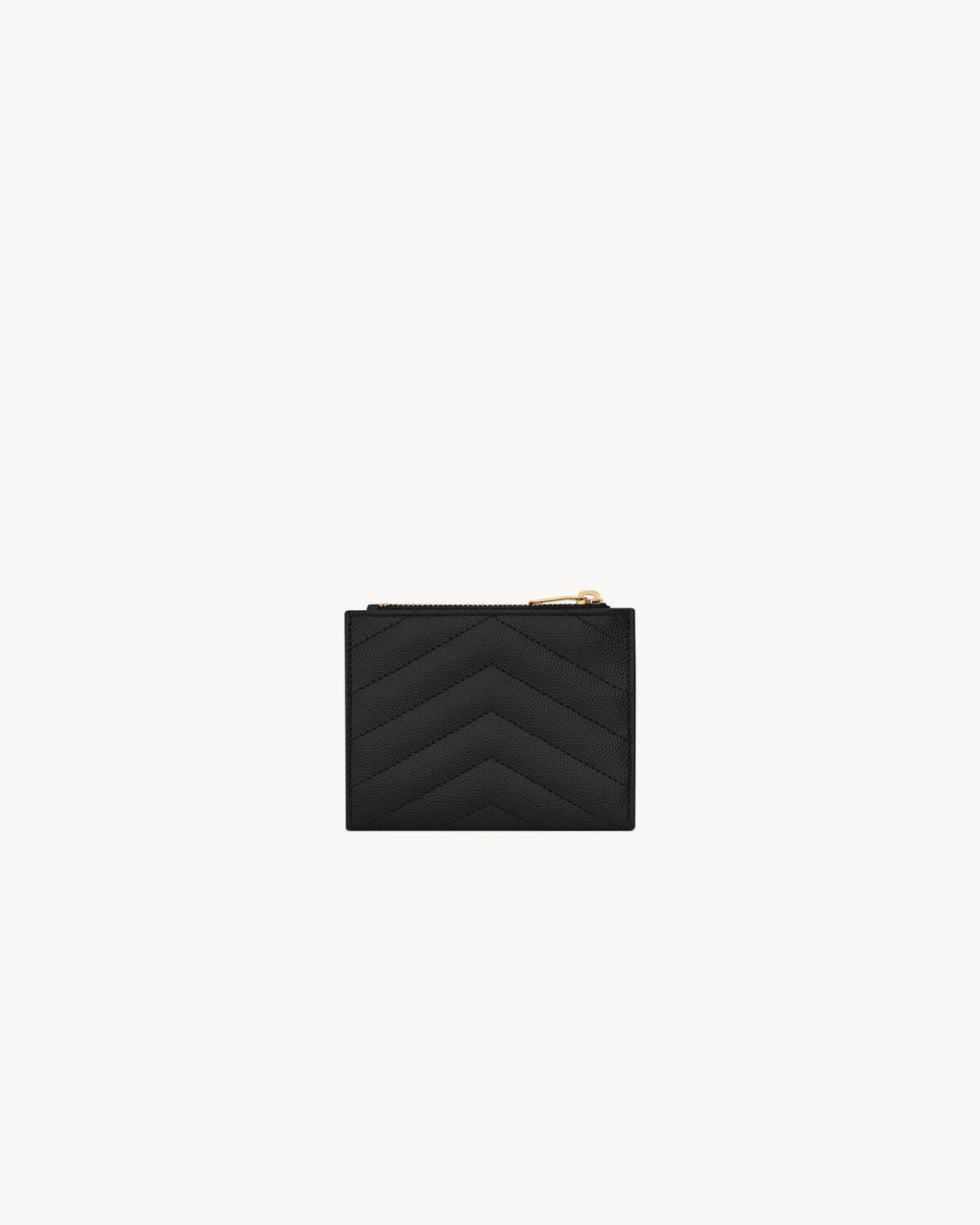 saint laurent paris card case in smooth leather Product Image