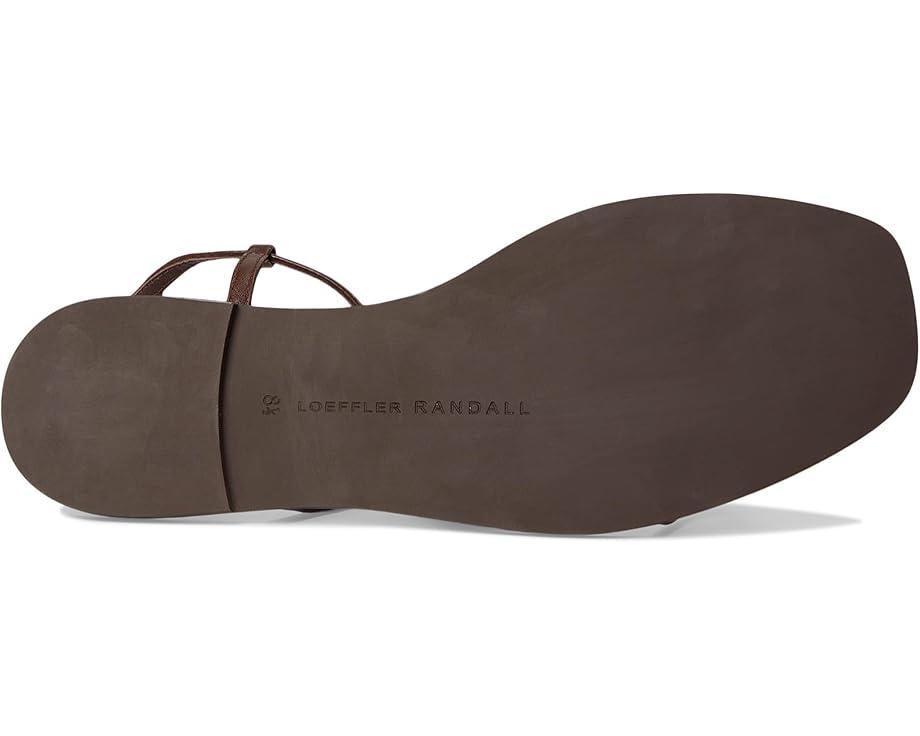 Hadley Leather Bow Flat Sandal Product Image