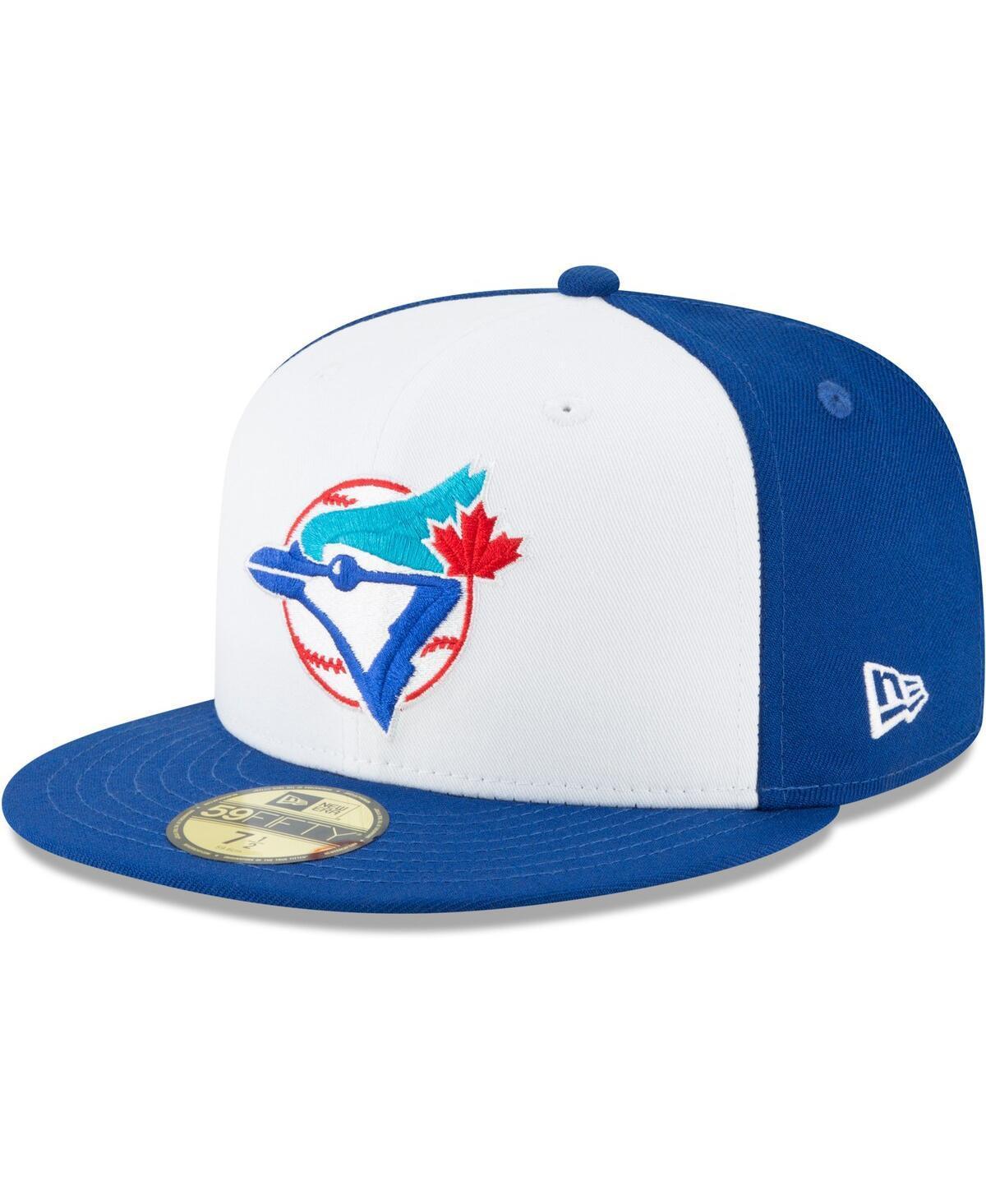 Mens New Era White Toronto Blue Jays Cooperstown Collection Wool 59FIFTY Fitted Hat Product Image