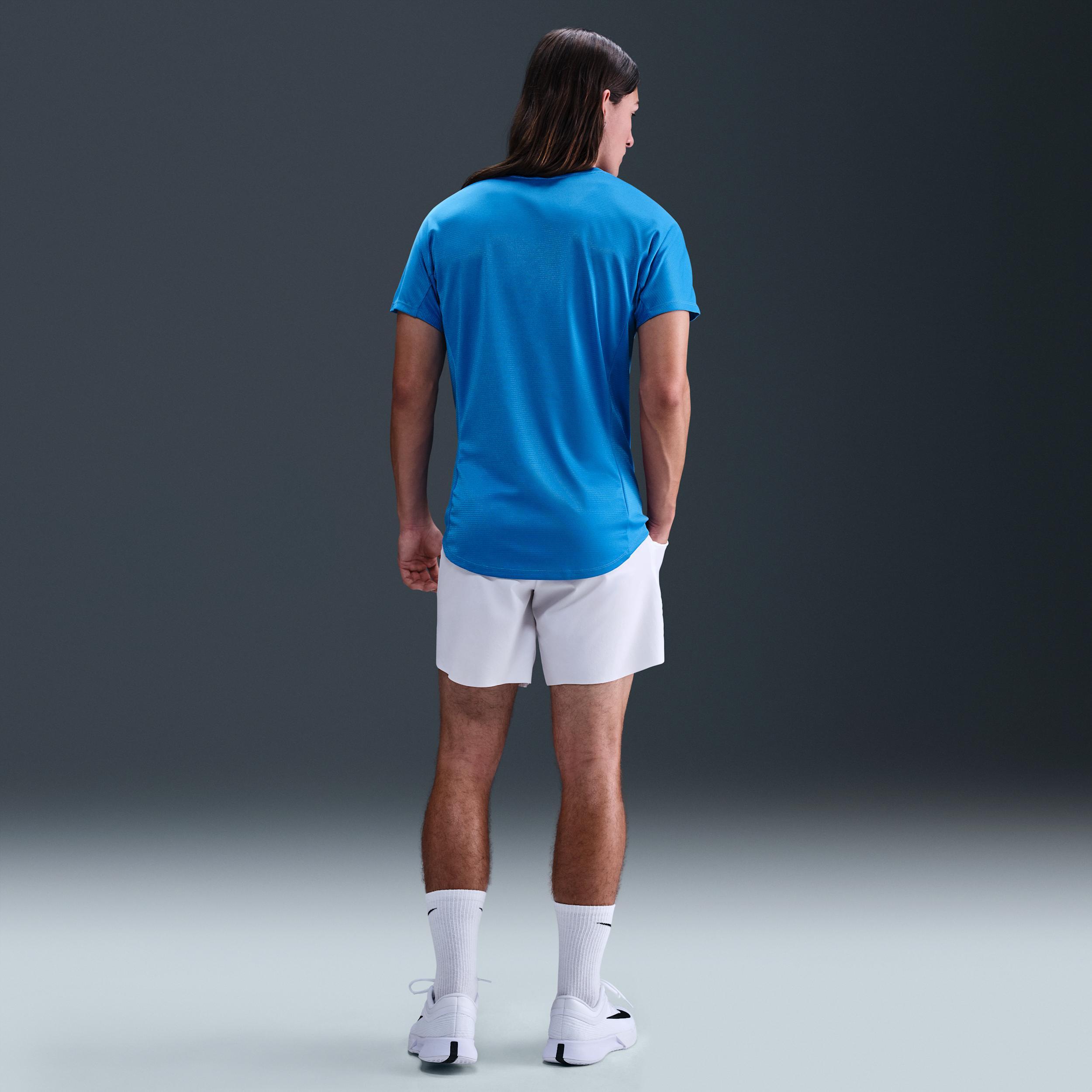 Rafa Challenger Nike Men's Dri-FIT Short-Sleeve Tennis Top Product Image
