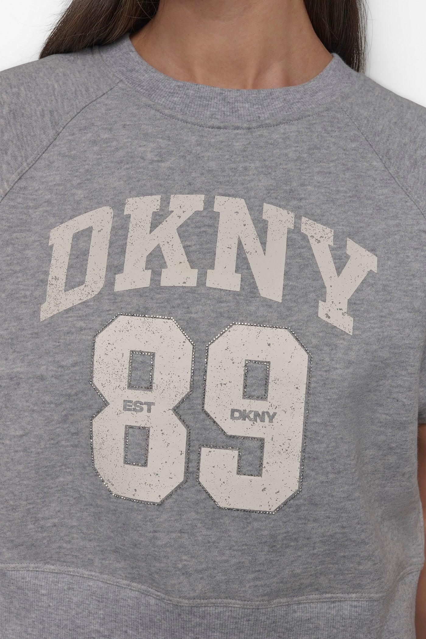 CROPPED CRYSTAL LOGO PERFORMANCE SWEATSHIRT Product Image