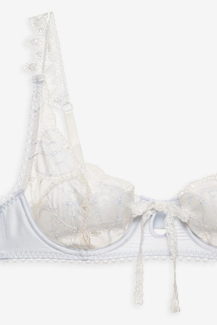 Pure Heart Garter — White Product Image