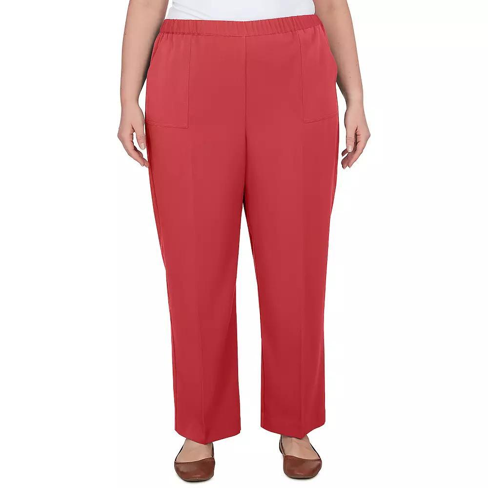 Plus Size Alfred Dunner Sedona Balanced Pants, Women's, Size: 16 W, Clay Product Image