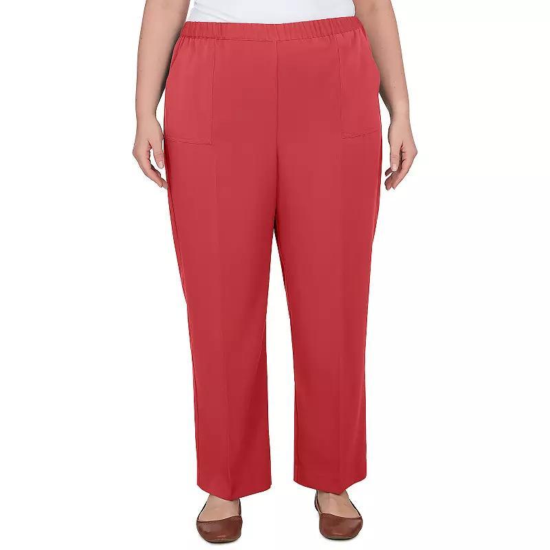 Plus Size Alfred Dunner Sedona Balanced Pants, Women's, Size: 16 W, Clay Product Image