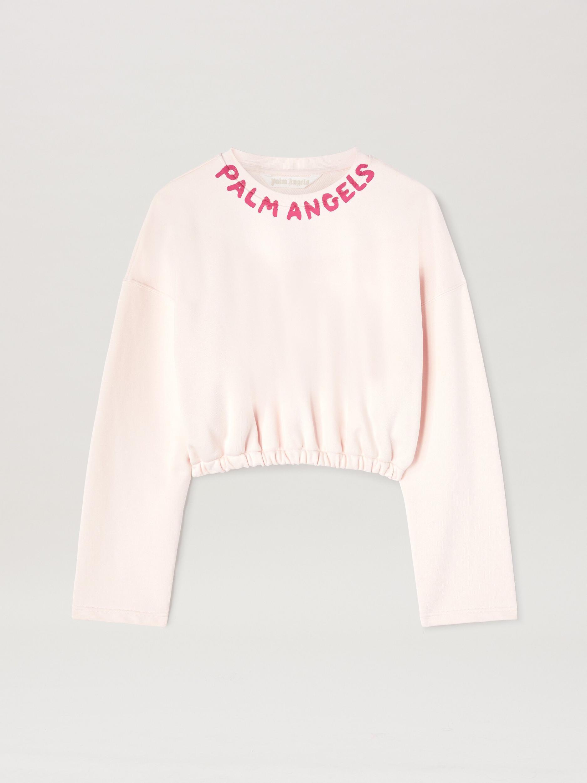 SEASONAL LOGO DRAWSTRING CREW SOFT PINK Product Image