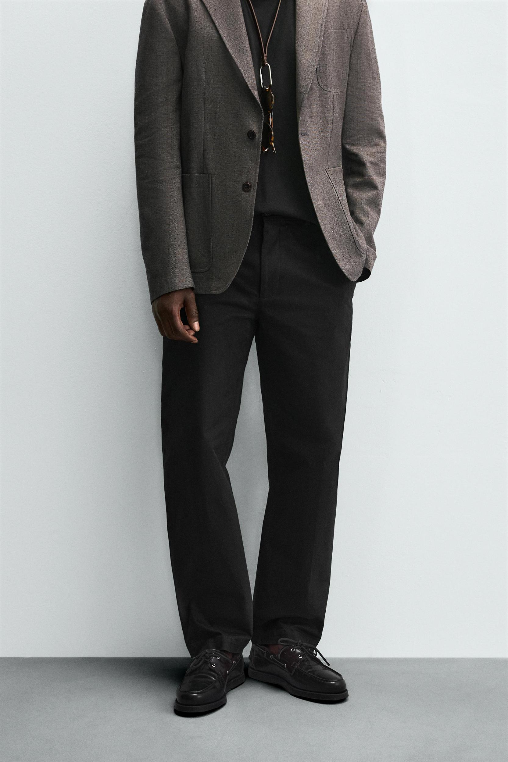 STRAIGHT FIT CHINO PANTS Product Image