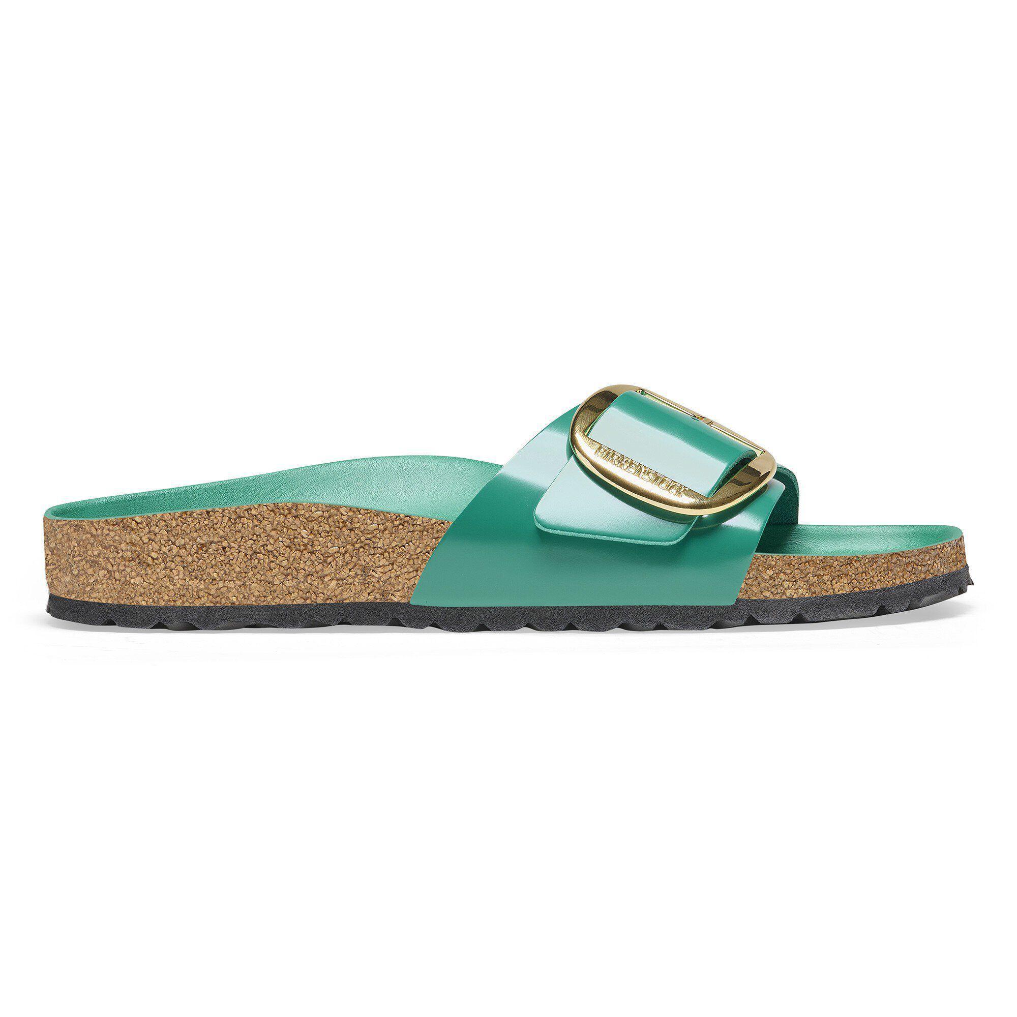 Madrid Big Buckle Natural Leather Patent Product Image