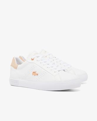 Women's Powercourt 2.0 Leather Sneakers Product Image