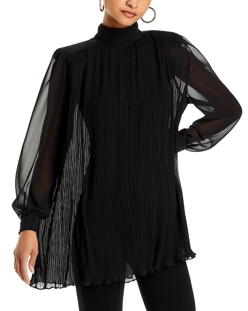 FRAME Strong Shoulder Pleated Blouse Product Image