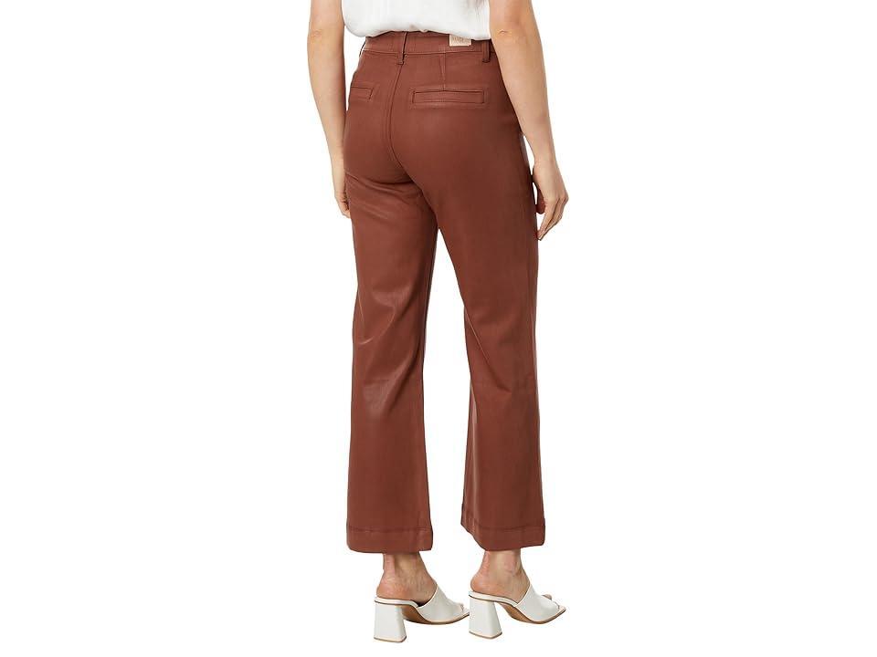 Paige Leenah Ankle Patch Pockets in Clay Sunset Luxe Coating (Clay Sunset Luxe Coating) Women's Jeans Product Image