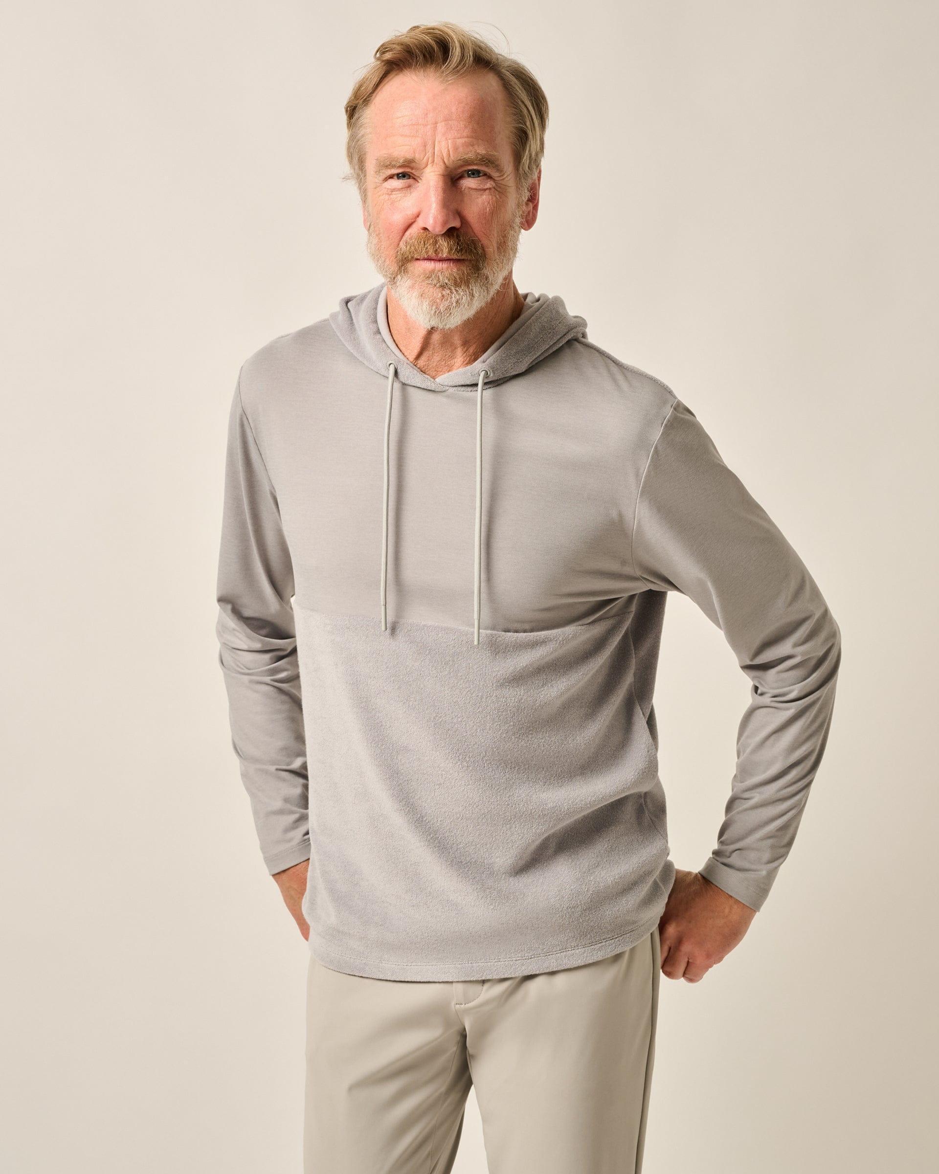 Haggard Mixed Media Hoodie Male Product Image