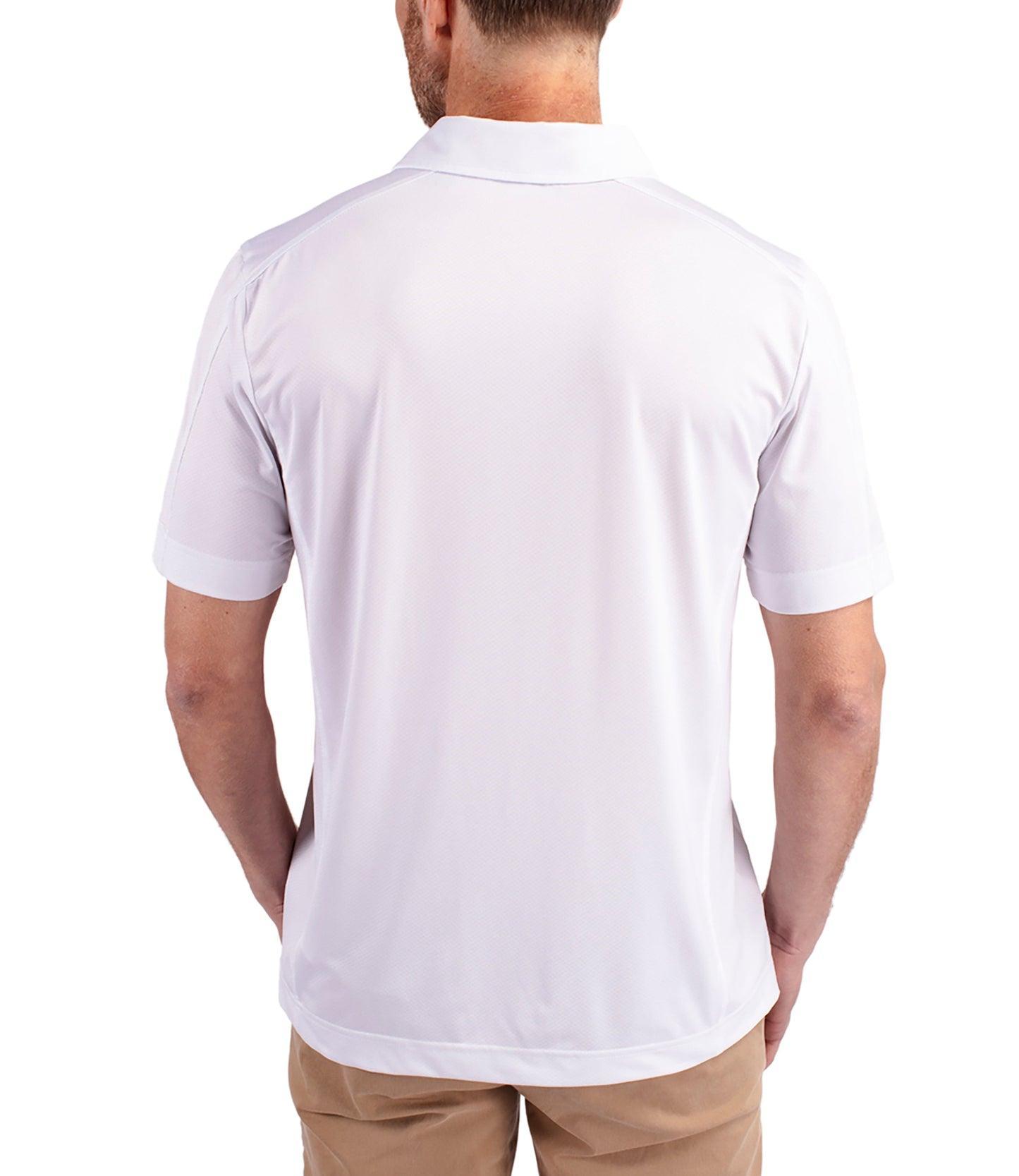 Cutter & Buck Prospect Eco Textured Stretch Recycled Men's Short Sleeve Polo Product Image