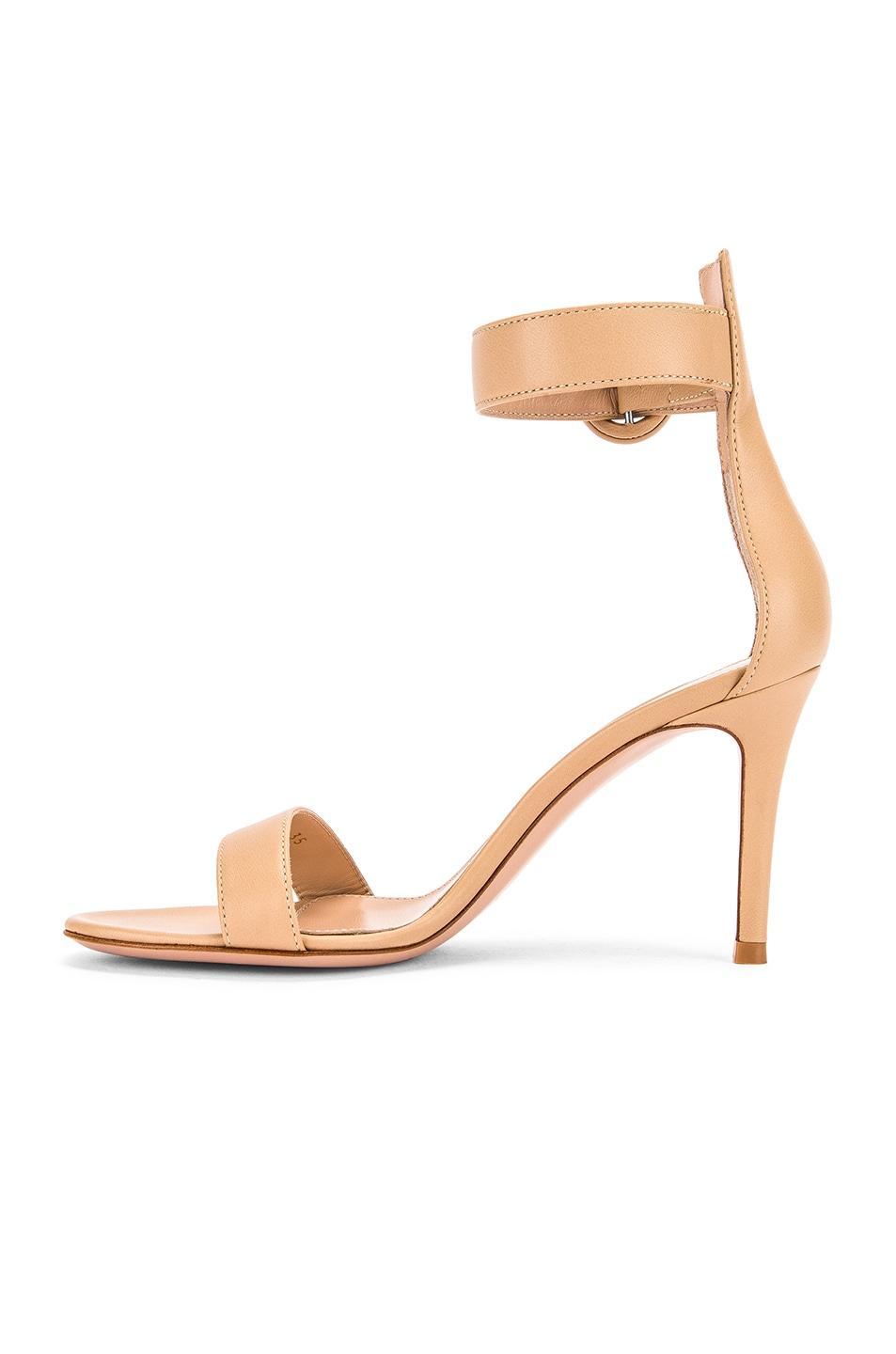 Leather Portofino Heels Product Image