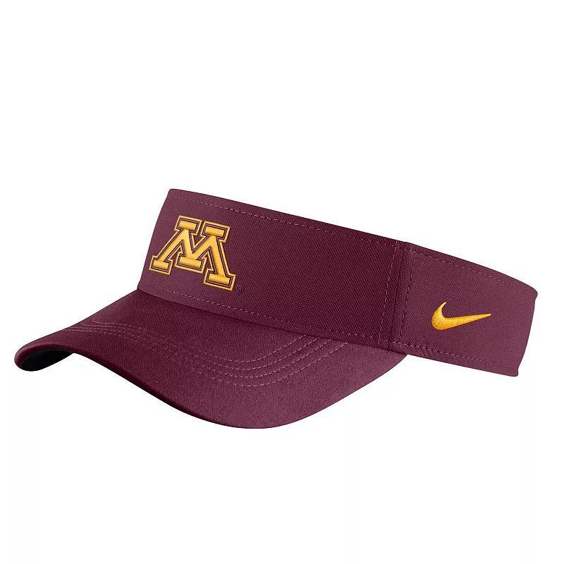 Mens Nike Minnesota Golden Gophers Maroon Sideline Performance Visor Product Image
