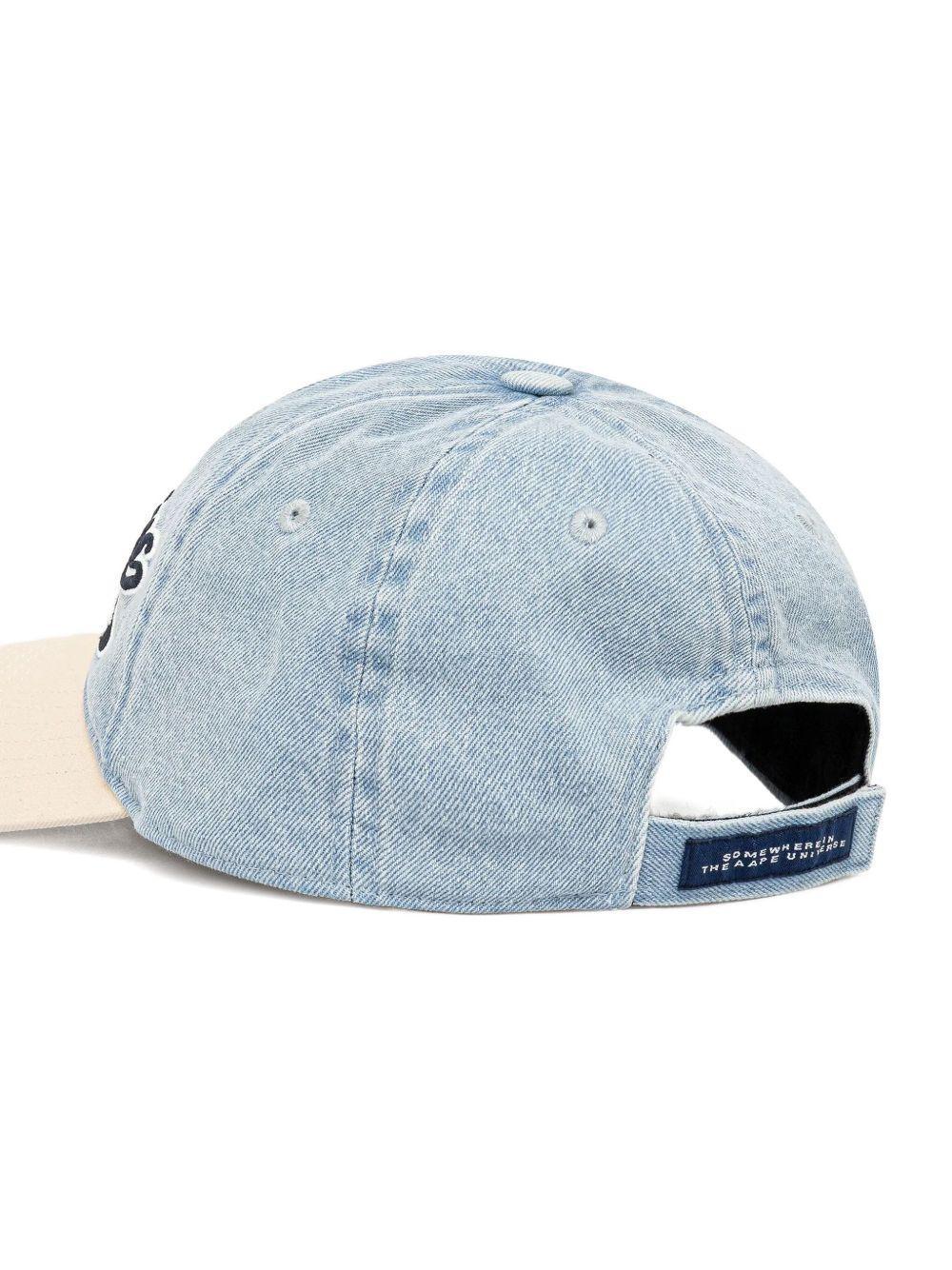script-logo denim cap Product Image