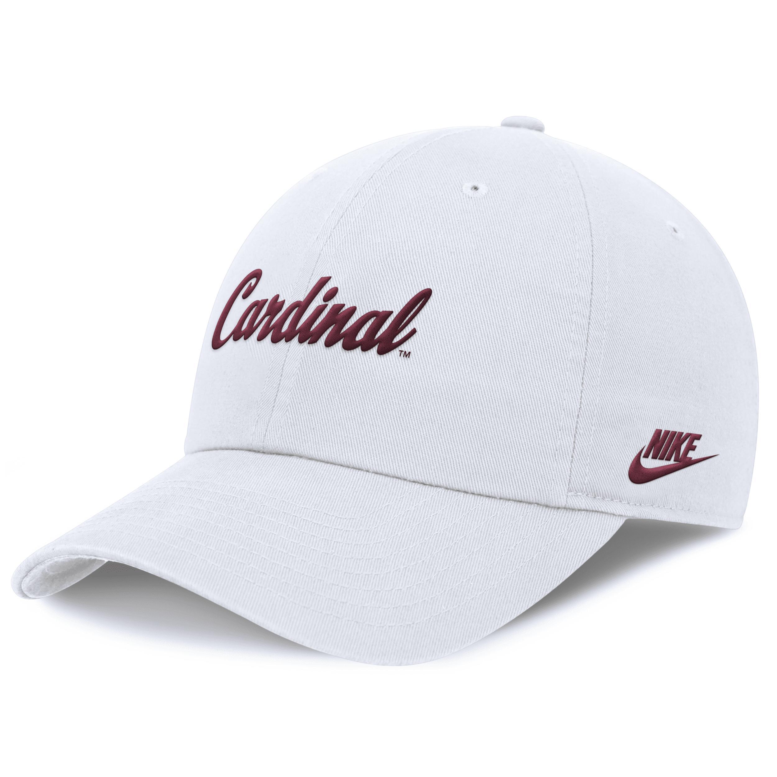 Stanford Cardinal Legacy Club Men's Nike Dri-FIT College Adjustable Hat Product Image