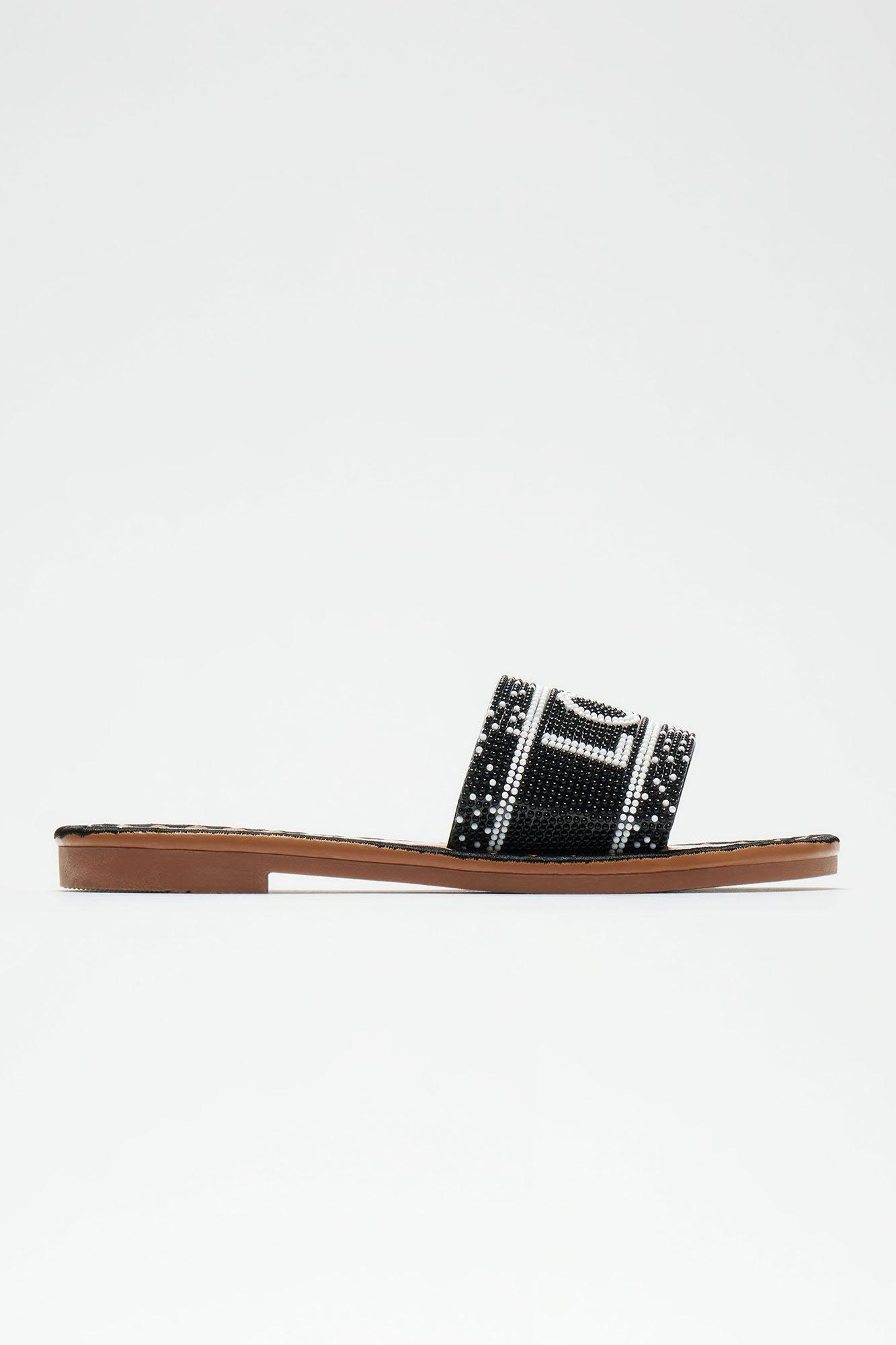 Love Like That Flat Sandals - Black Product Image