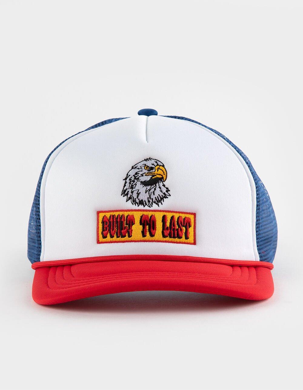 LANDERS SUPPLY HOUSE Built To Last Trucker Hat - WHITE COMBO Product Image