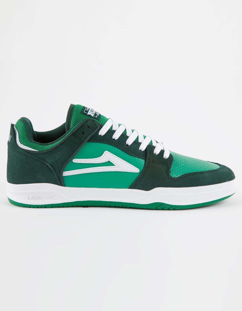 LAKAI Telford Low Mens Shoes - GREEN COMBO Product Image