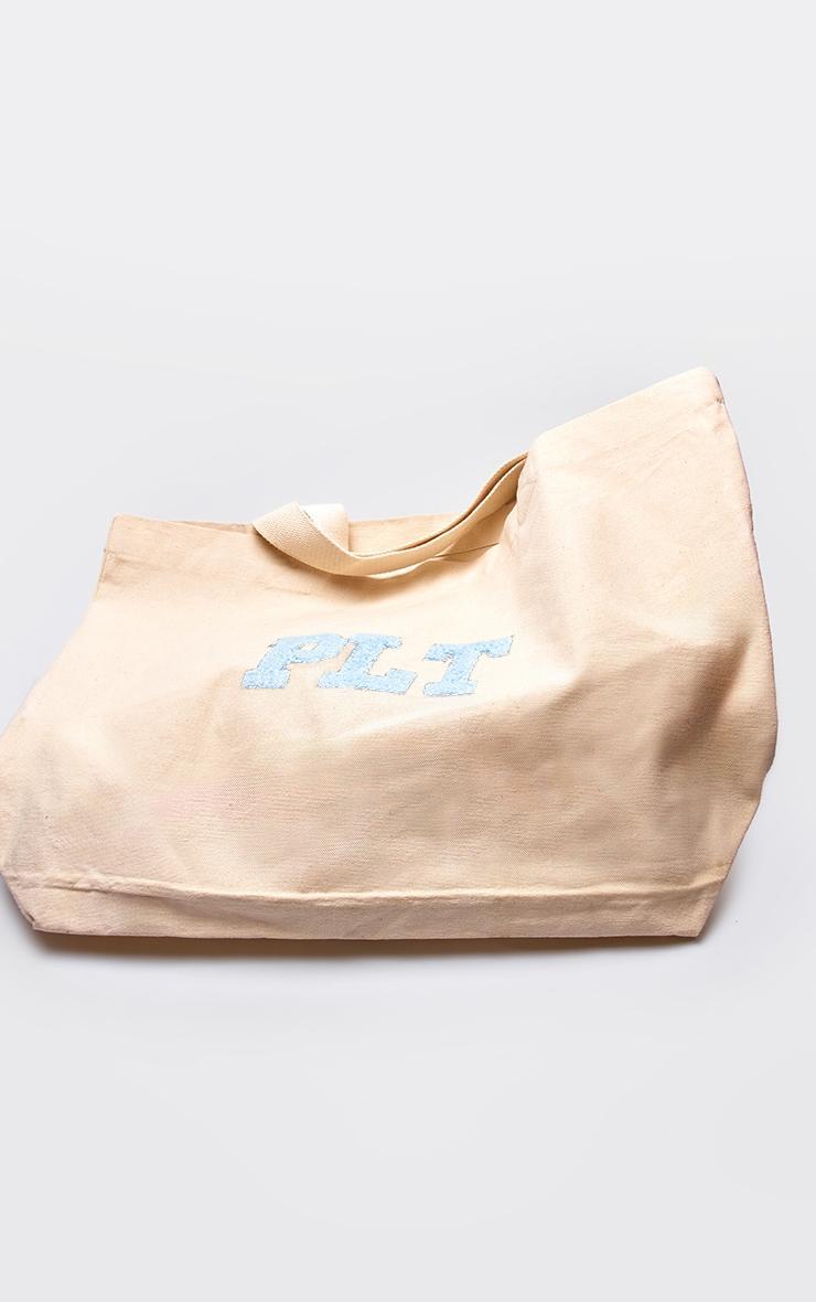 Blue Varsity Logo Tote Bag Product Image