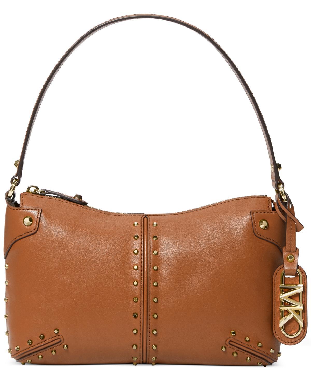 Womens Large Astor Studded Leather Shoulder Bag Product Image