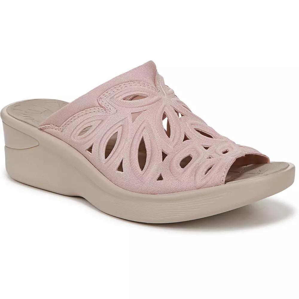 LifeStride Susie Wedge Slide Sandals, Women's, Size: 8, Blush Shimmer Product Image
