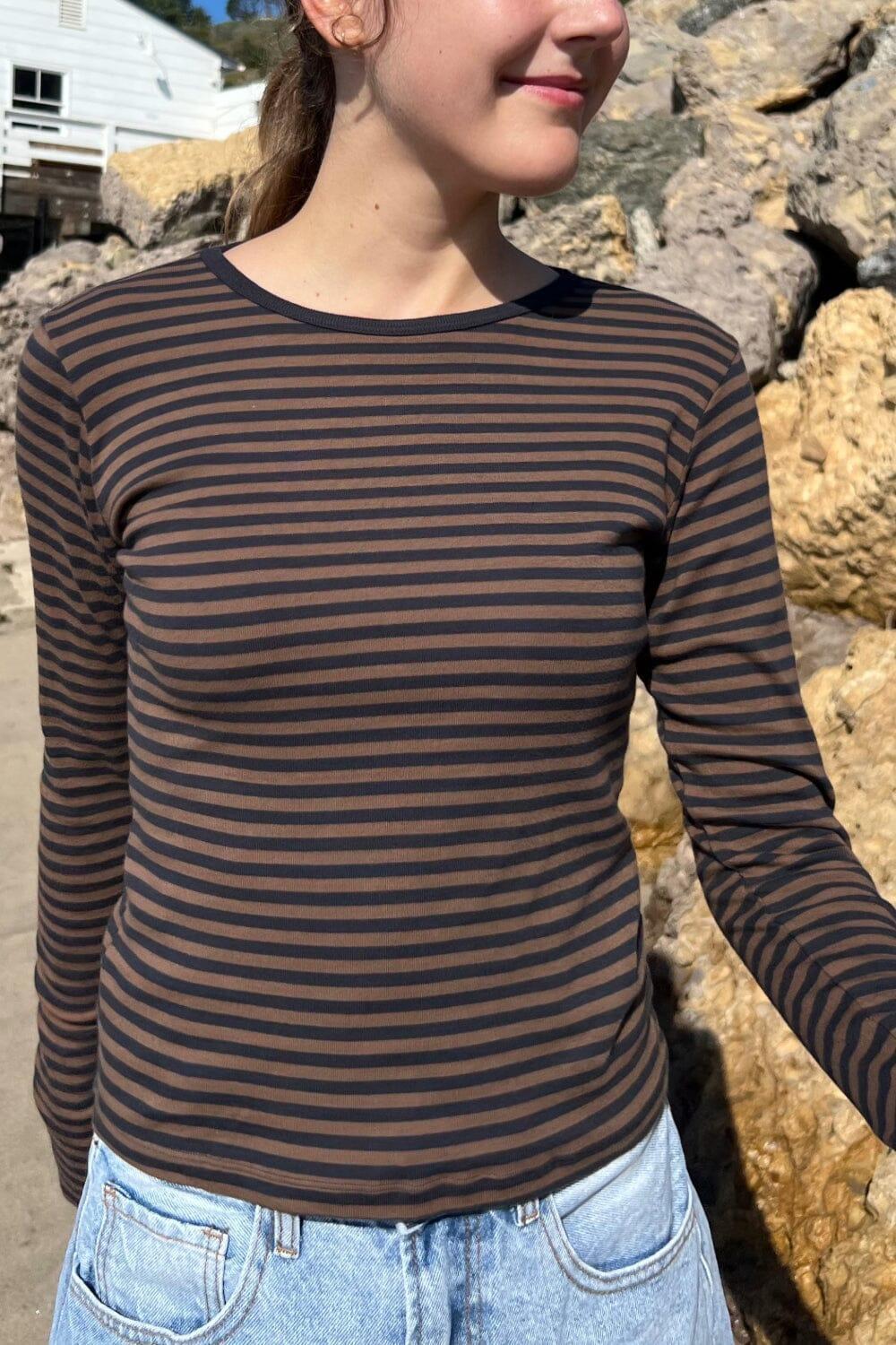 Leah Striped Top Product Image