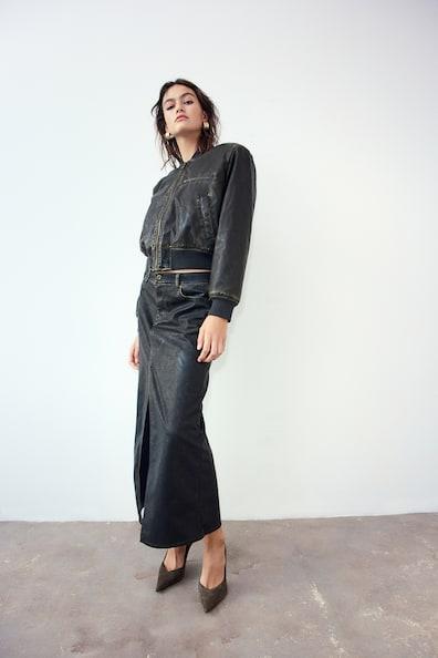 Coated Skirt Product Image