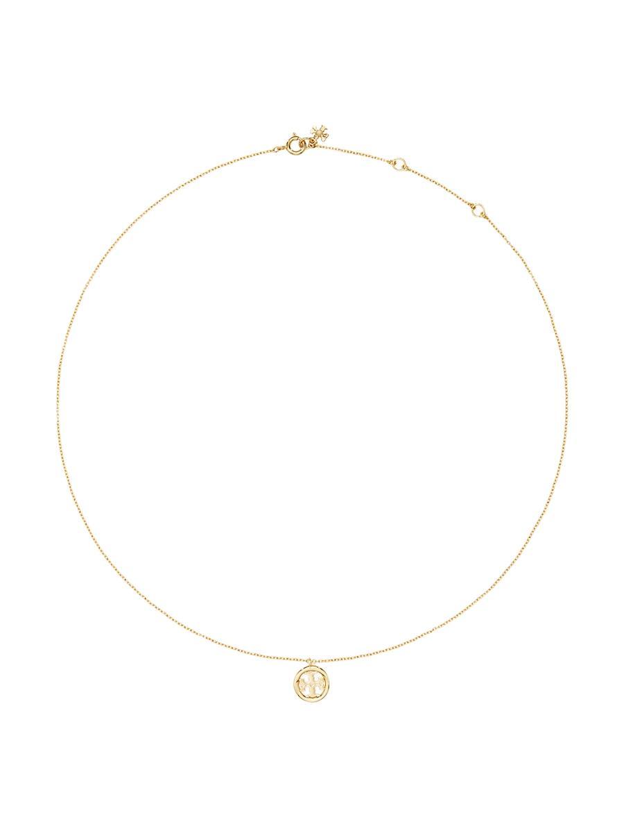 Tory Burch Miller Pendant Necklace, 16 Product Image