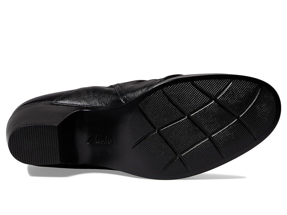 Clarks® Emily2 Cove Women's Leather Pumps, Size: 11 Wide, Black Product Image