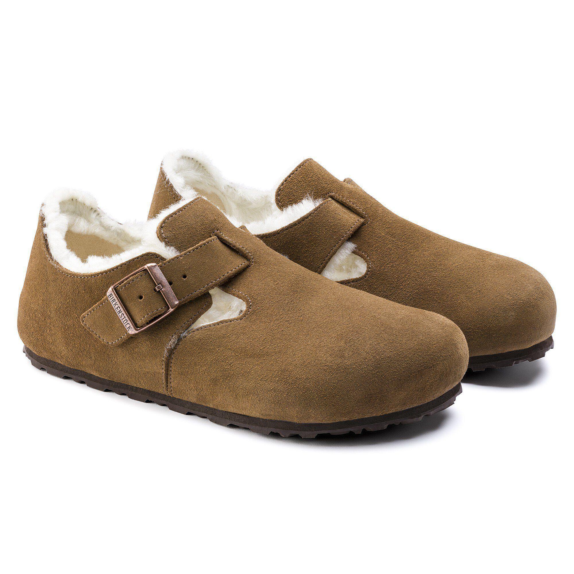 London Shearling Suede Leather Product Image