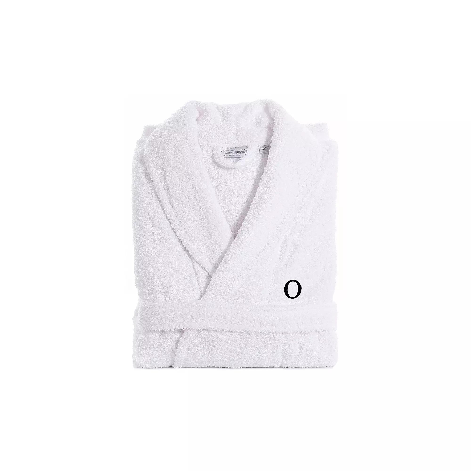 Linum Home Textiles Turkish Cotton Personalized Quick Dry Terry Bathrobe, Women's, Size: Small/Medium Product Image