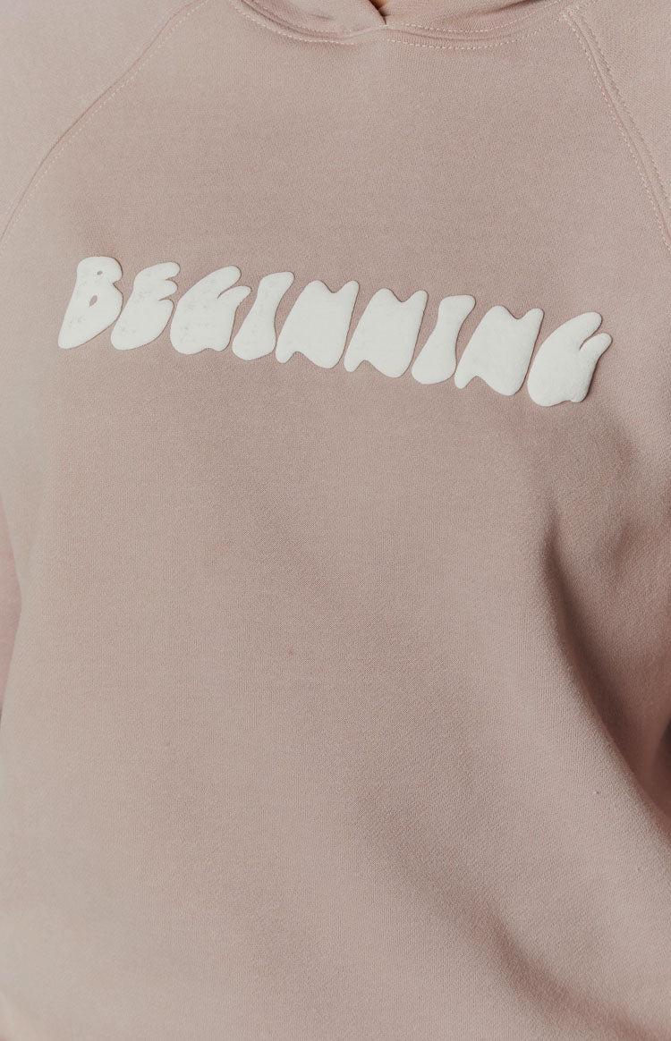 Beginning Beige Bubble Hoodie Product Image