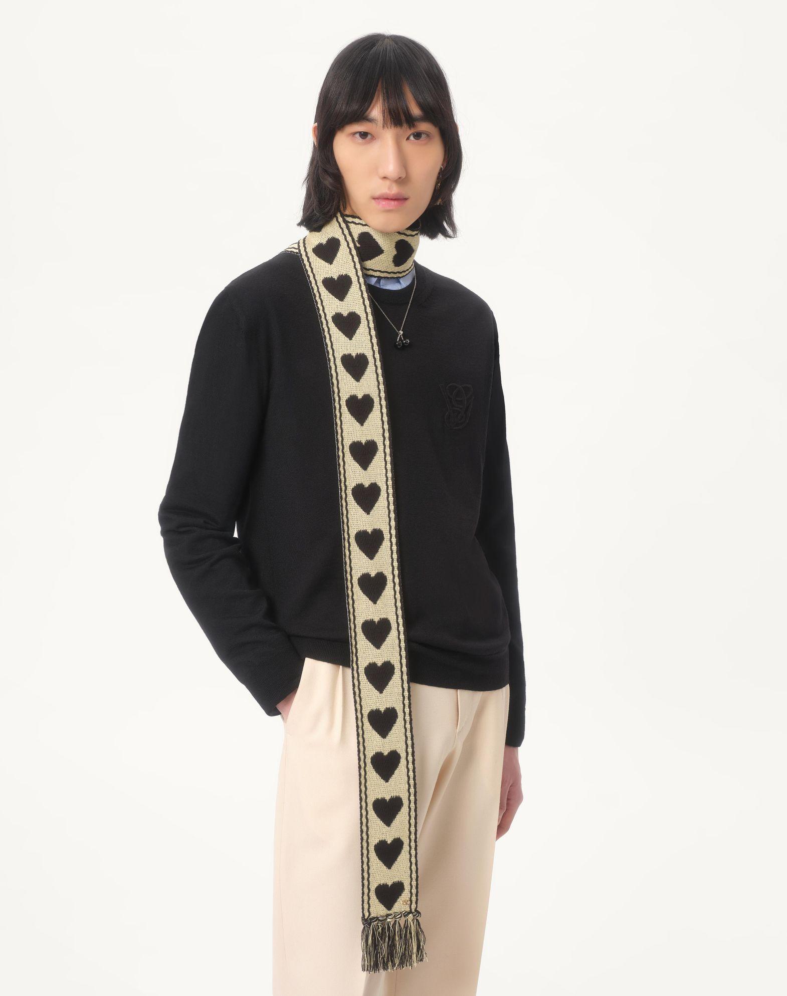 ANTIBES COTTON SCARF WITH FRINGE Product Image