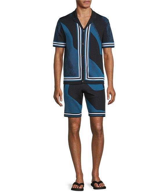 Murano Interdimensional Collection Heat Map Jacquard 8#double; Inseam Shorts Product Image