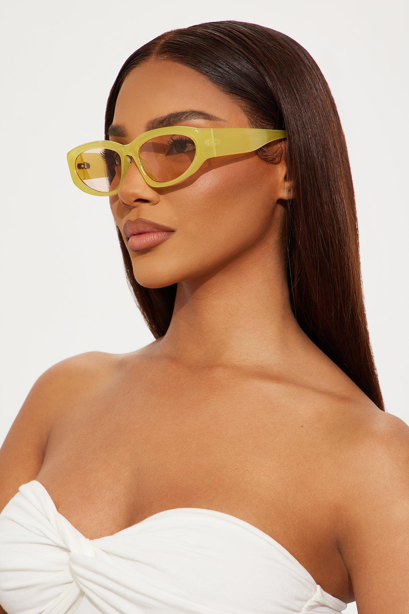 The Right Temperature Sunglasses - Yellow Product Image