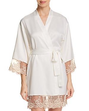 Flora Nikrooz Rosa Charmeuse Kimono Product Image