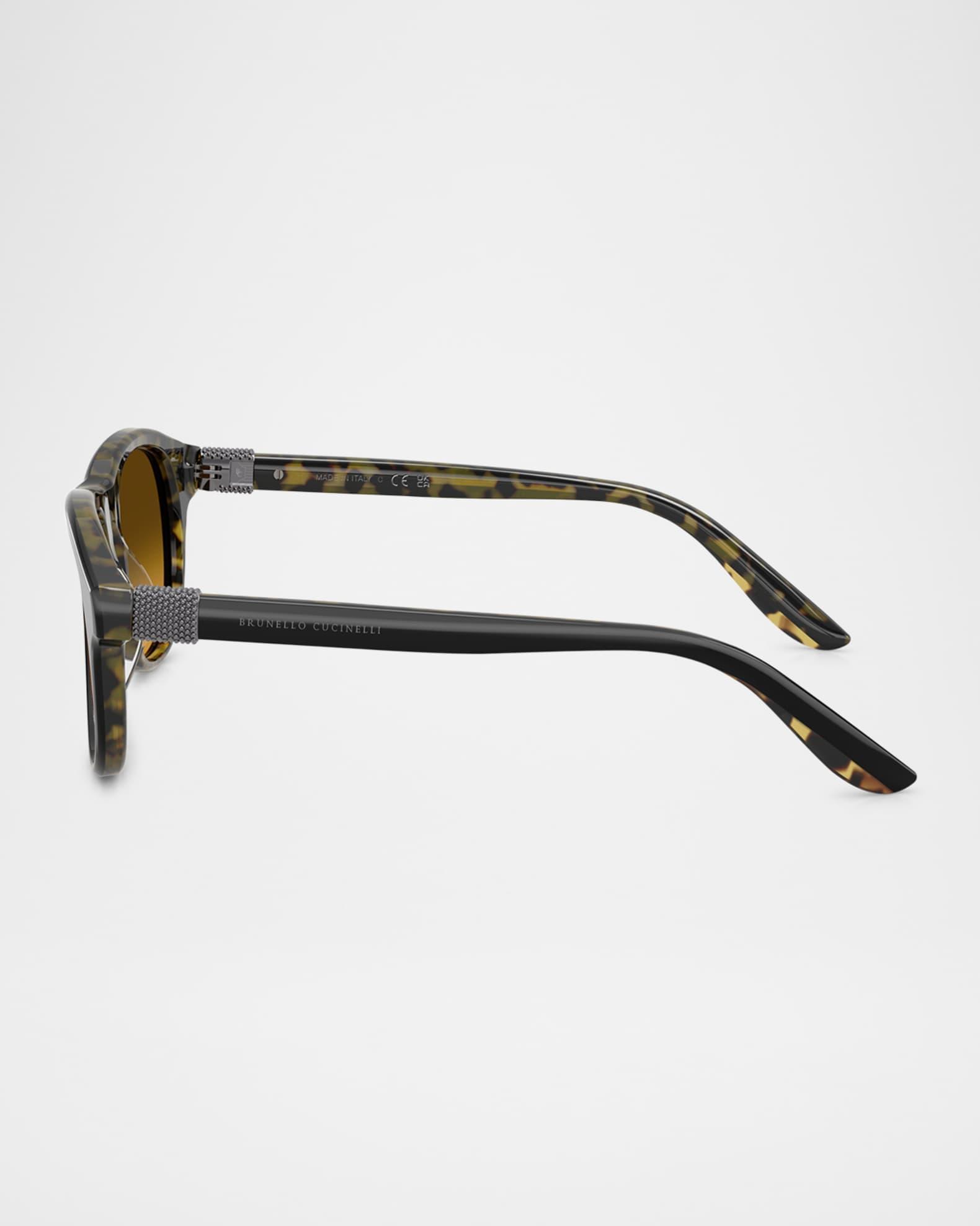 BC4015S Acetate Aviator Sunglasses Product Image