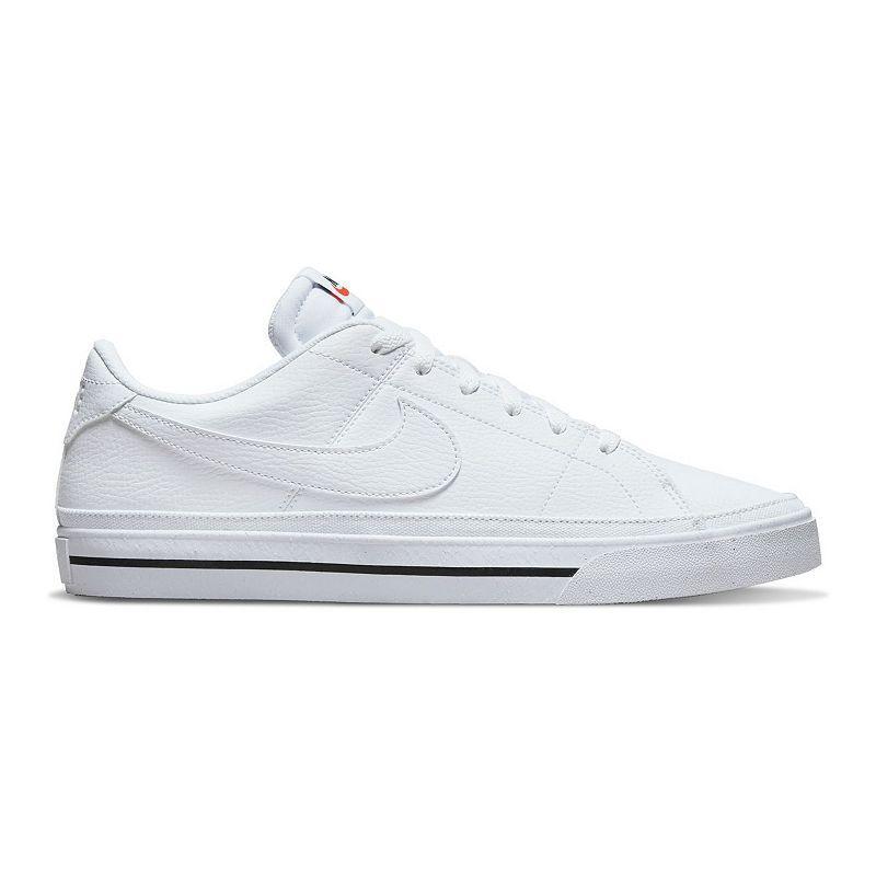 Nike Court Legacy Men's Shoes, Size: 14, White Black Ochre Product Image