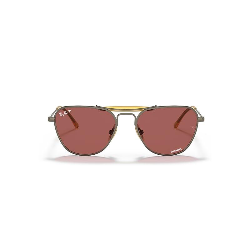 Ray-Ban Mens Rb2298 Havana 52mm Square Sunglasses Product Image