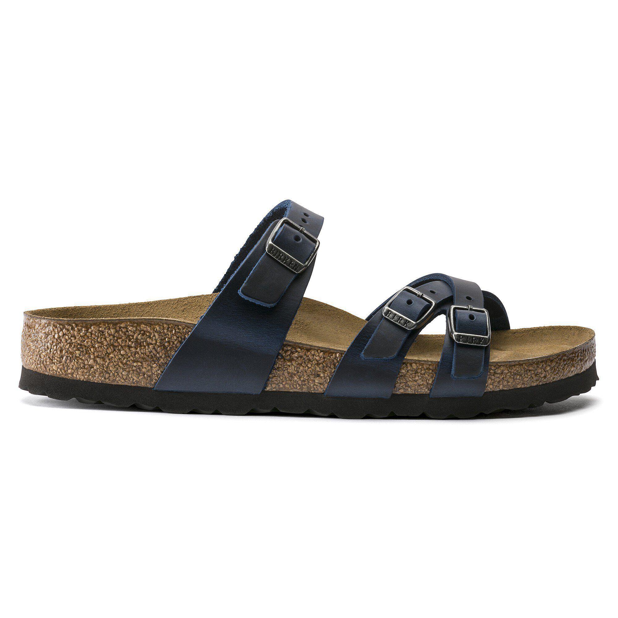 Franca Oiled Leather Blue Product Image
