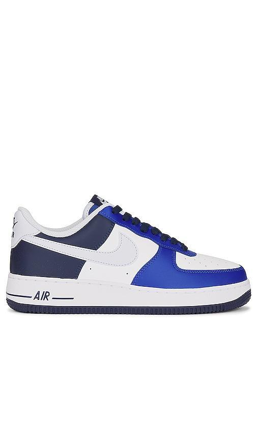 Nike Mens Air Force 1 07 LV8 - Shoes Blue/White/Grey Product Image