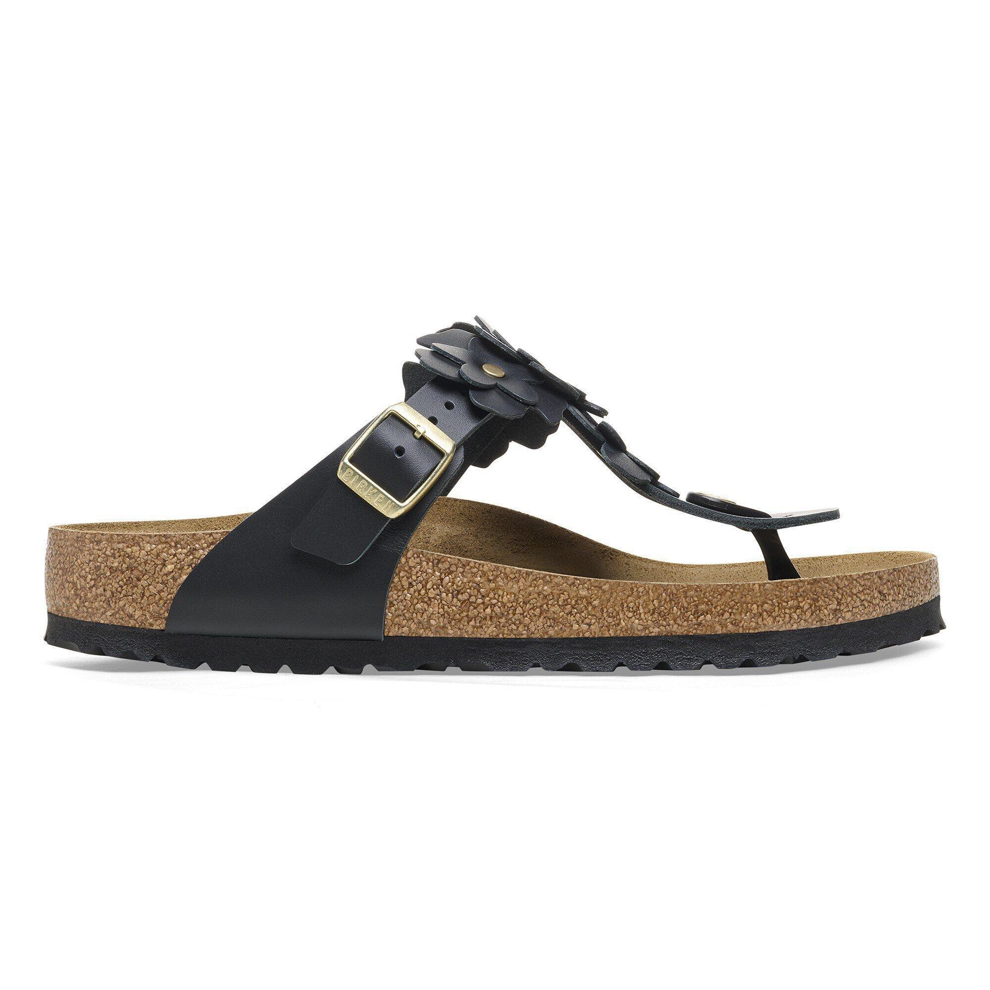 Gizeh Flower Embellishment Natural Leather Product Image