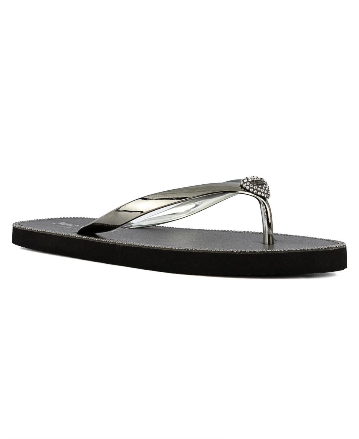 Juicy Couture Selfless Womens Thong Flip-Flop Sandals Product Image