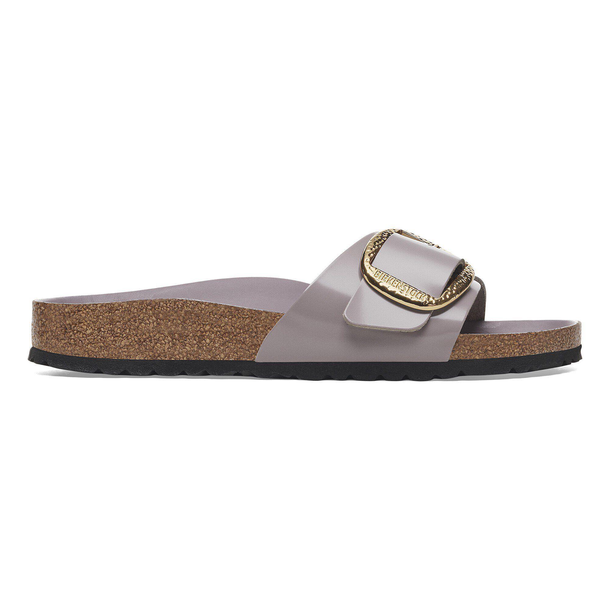 Madrid Big Buckle Natural Leather Patent Product Image