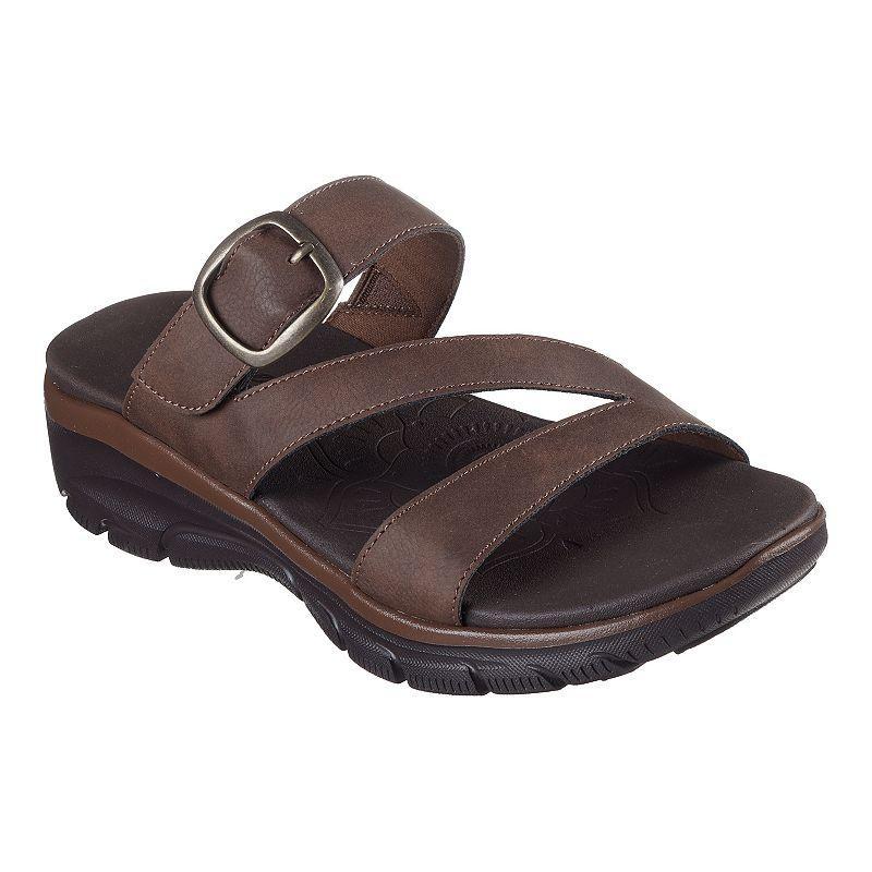 Skechers Easy Going Slide On By Women's Slide Sandals, Size: 5.5, Brown Product Image
